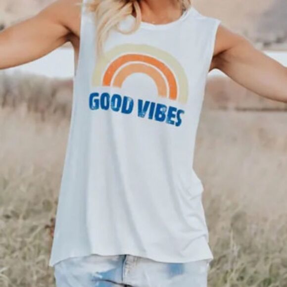 Good vibes tank top - Picture 3 of 6